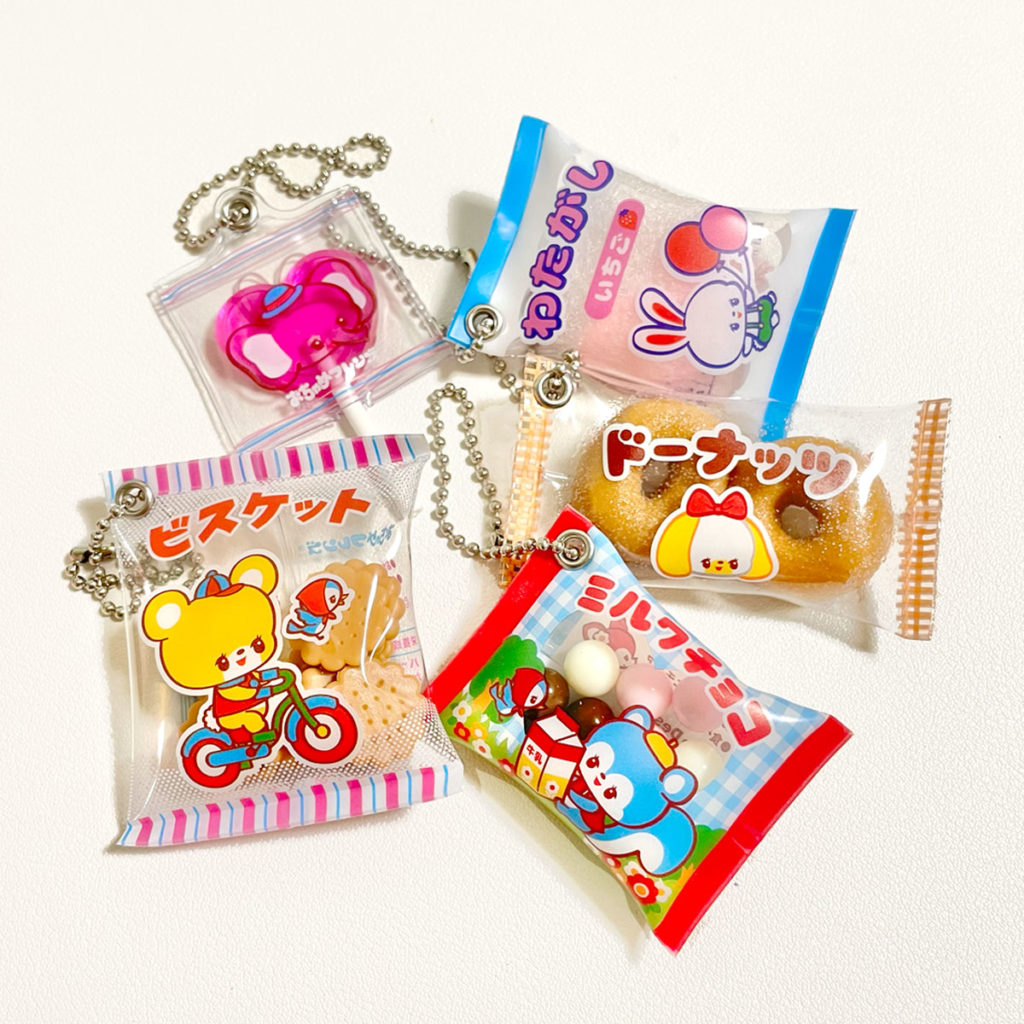 おちゃめフレンズ　ガチャガチャ　ミニチュアフィギュア　空想駄菓子店vol.2