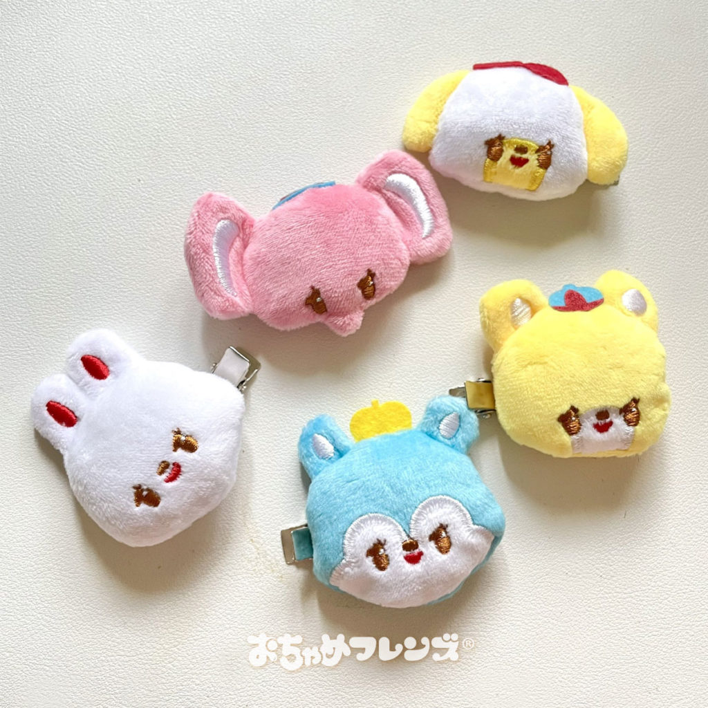 おちゃめフレンズ　ガチャガチャ　ぬいぐるみクリップ